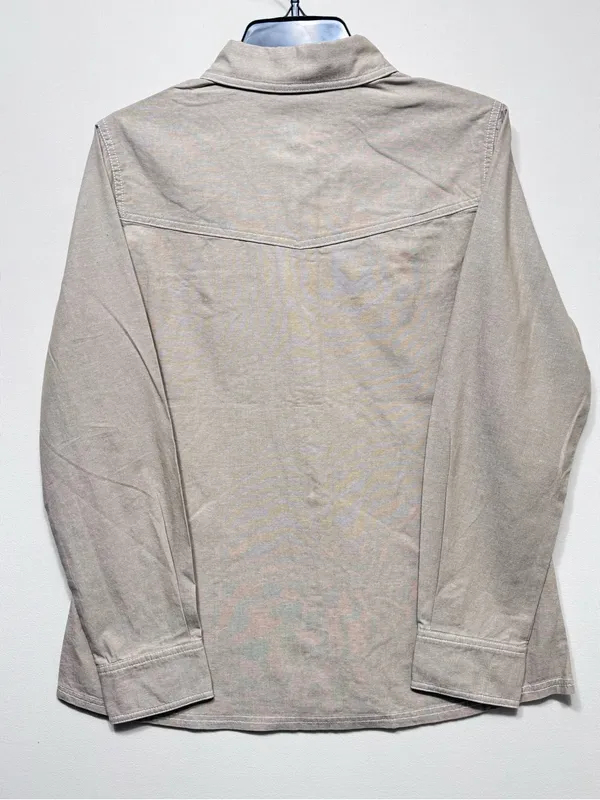 Martha Stewart The 2-pocket jean buttom-up shirt NWT size medium - Image 4