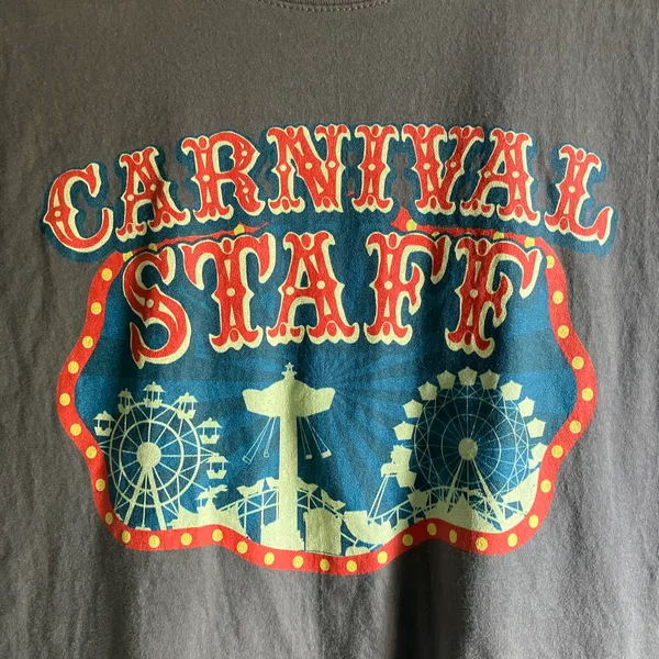 Carnival Staff grey t-shirt L - Image 4