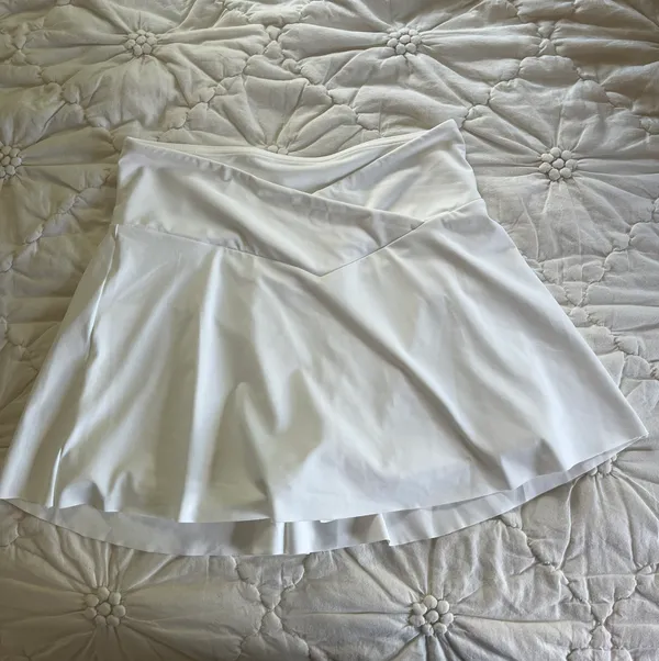 Aha Select Tennis Skirt White Size M - Image 3
