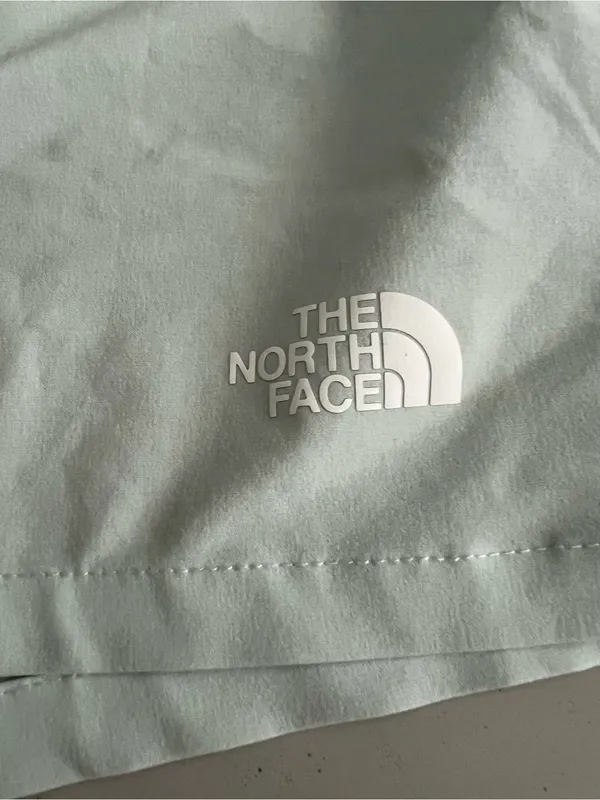 The North Face Colorblock Yellow Gray Athletic Shorts Women's Size XL - Image 2