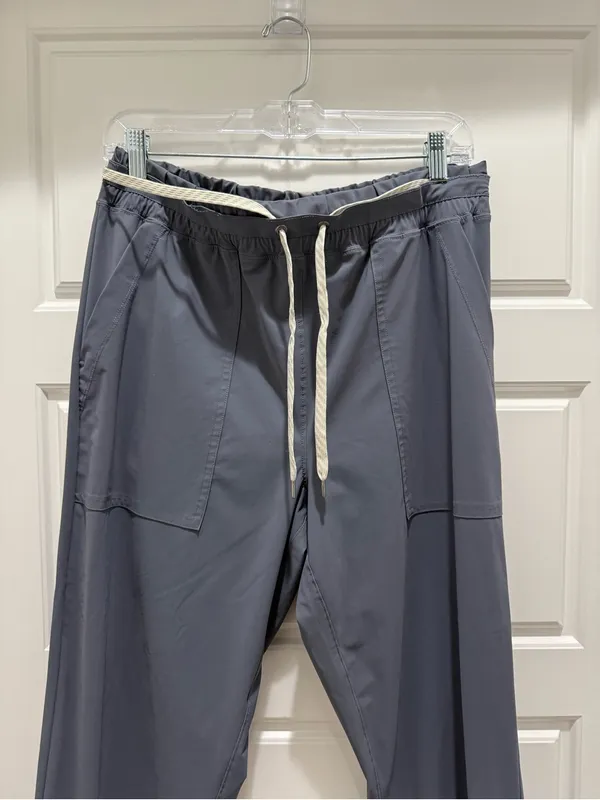 Vuori Grey Miles Ankle Joggers Small Damaged Athletic Athleisure - Image 2