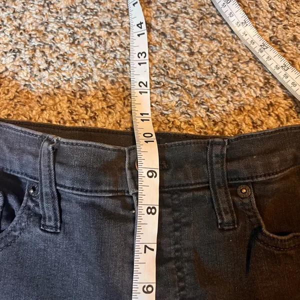 J.Crew‎ Womens 9" High Rise Skinny Jeans Black Wash Style AG727 HO20 - Image 6