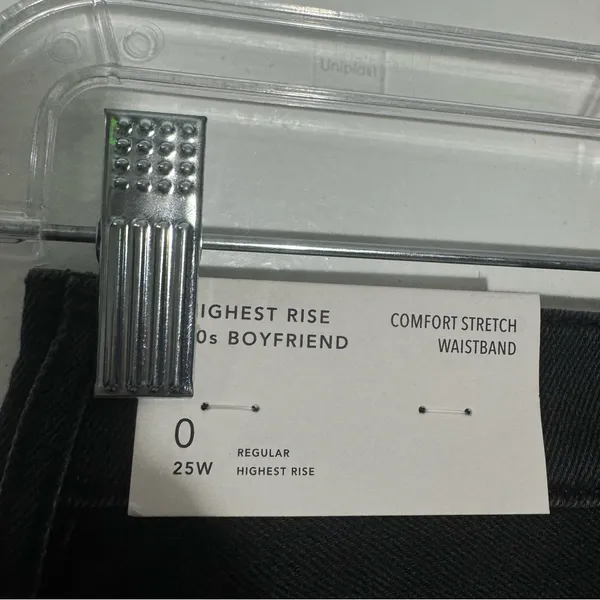 NWT American Eagle Comfort Stretch Waistband Highest Rise 90's Boyfriend‎ Size 0 - Image 6