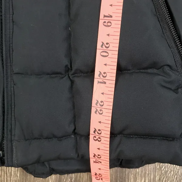 COLUMBIA Duck Down Puffer Jacket Women M Black Full Zip Light Everyday Travel - Image 11