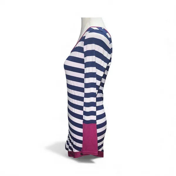 Striped asymmetrical hem top Multiple Size L - Image 3