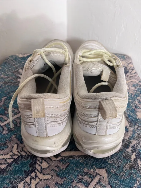 Nike Off-White/Cream Air Max 97 Sneakers - Image 3