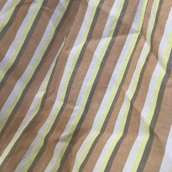 Free Assembly 100% Cotton Button Up Tie Waist Striped Midi Dress S Summer Casual - Image 5