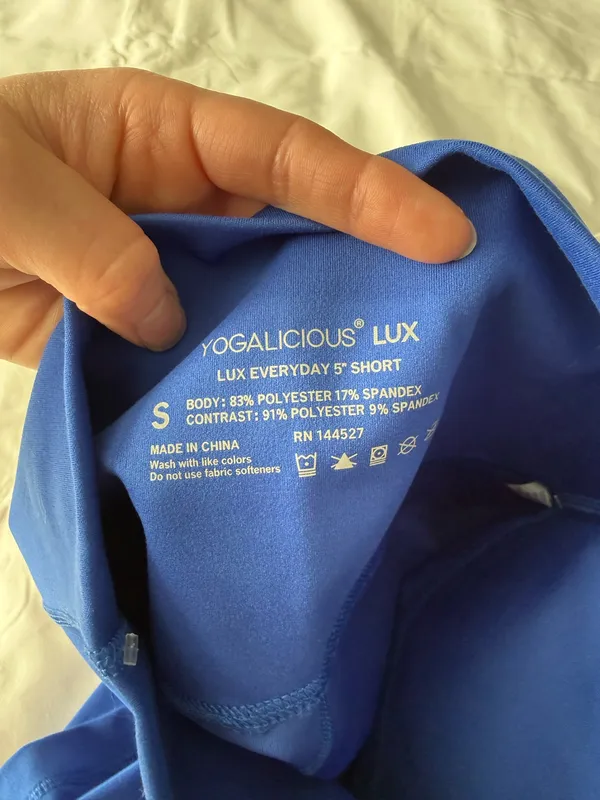 Royal Blue Lux Everyday 5” Biker Shorts - Image 7