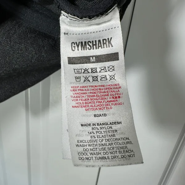 Gymshark Adapt Fleck Seamless Sports Bra Strappy Cage Back Seamless Marl Gray - Image 4