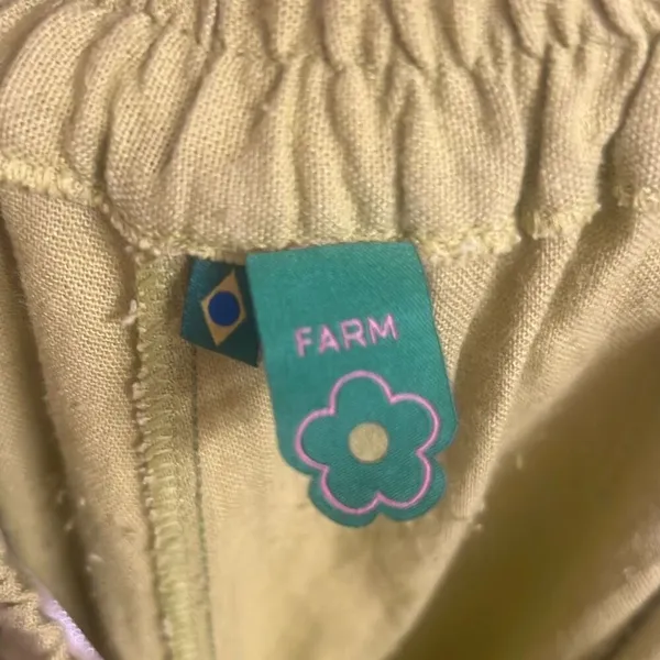 ✨Farm Rio Green Linen Wide Leg Pants✨ - Image 4