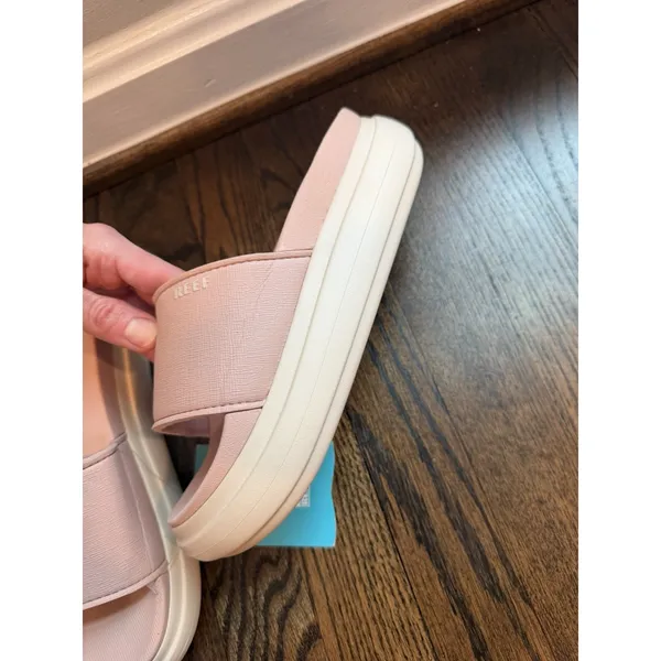 Reef Cushion Bondi Bay Lightweight Sandals Women Size 7 Cameo Rose Pink CJ5925 - Image 16