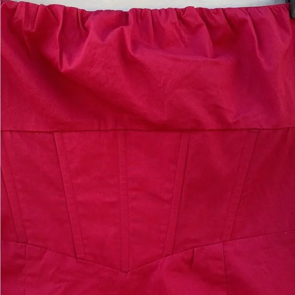 NWOT Princess Polly Womens size 6 red Ivy Corset sexy mini strapless dress👇🏼 - Image 4