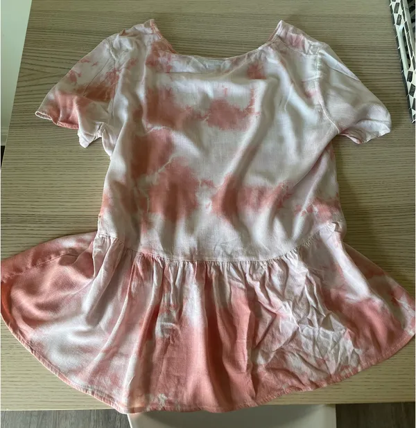 Pink tie dye blouse - Image 2