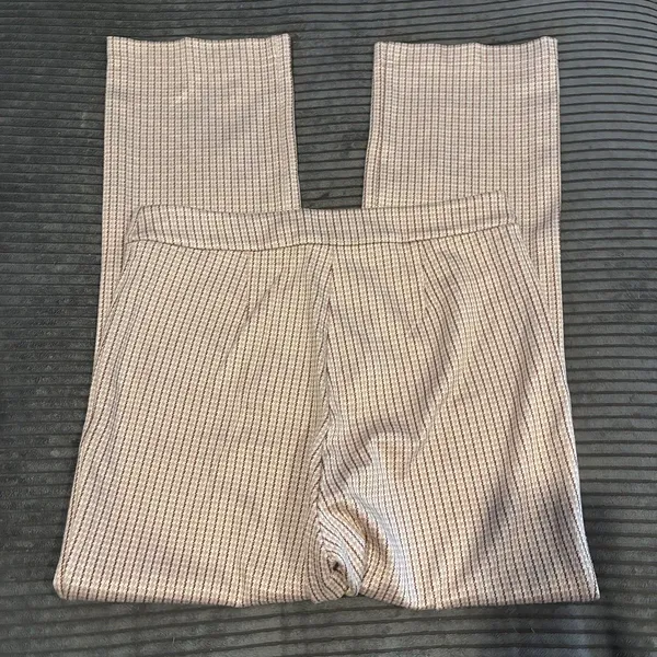 Theory Pants Women Size 4 (28x26) Blush Multi Stratton Knit - Image 9