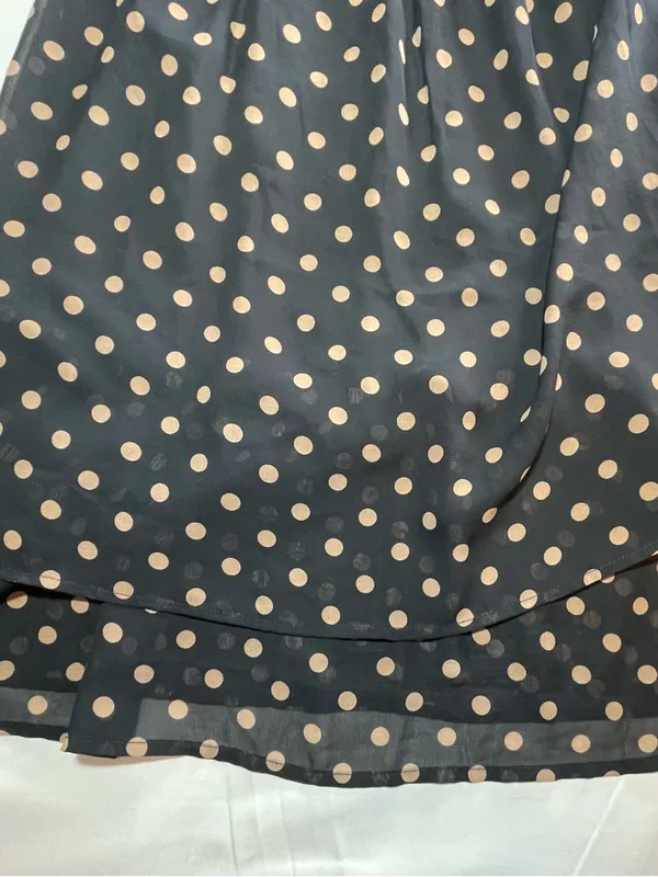 Maurices Black Dress‎ with Polka Dots - Image 8