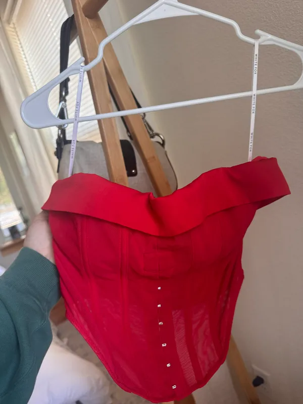 White Fox Bad at Love Bustier Corset - Image 2