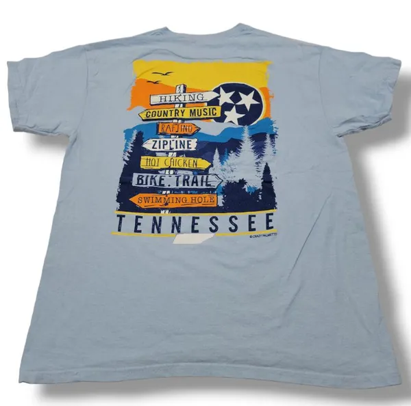 Gildan Tennessee Shirt Size Large Unisex T-Shirt Graphic Tee Graphic Print Shirt - Image 4