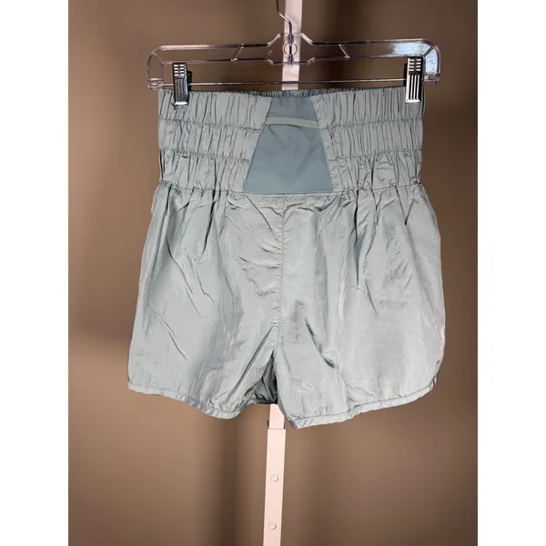 Free People FP Movement The Way Home‎ Shorts Sage Green Active Running - Image 3
