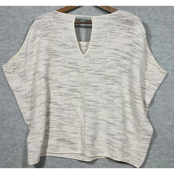 Eileen Fisher Women's Sleeveless Summer Sweater Sz‎ M Lightweight Boxy Casual - Image 5