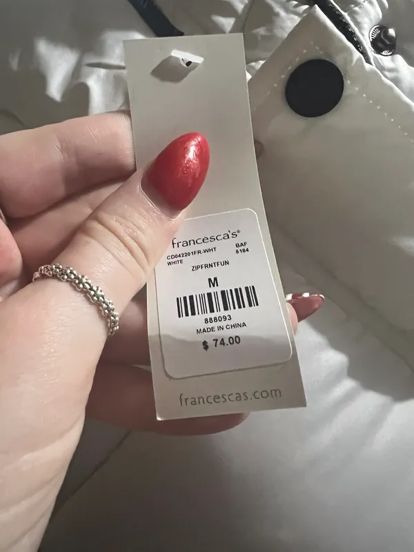 Francescas White Puffer Jacket - Image 5
