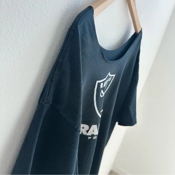 Raiders NFL football off-the-shoulder tee - Image 4