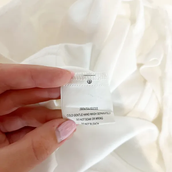 Selfie Leslie In Paris Embellished Strapless Rosette Mini Dress White XS - Image 6