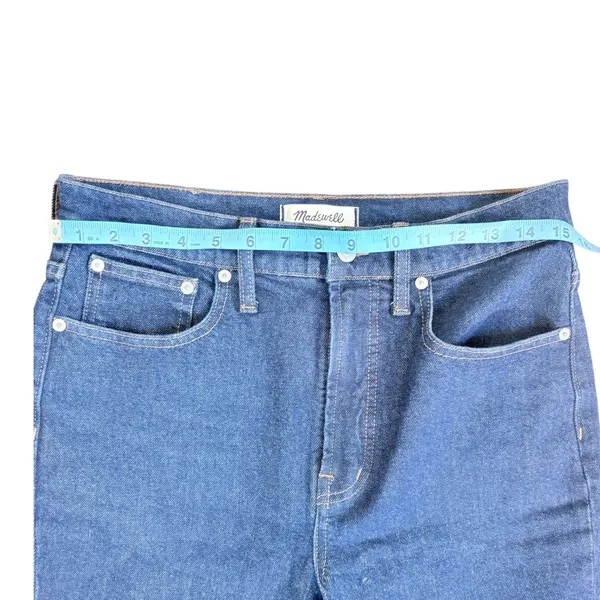 Madewell The Perfect Vintage Full-Length‎ Jean Dark Indigo High Rise 28 NA916 - Image 4