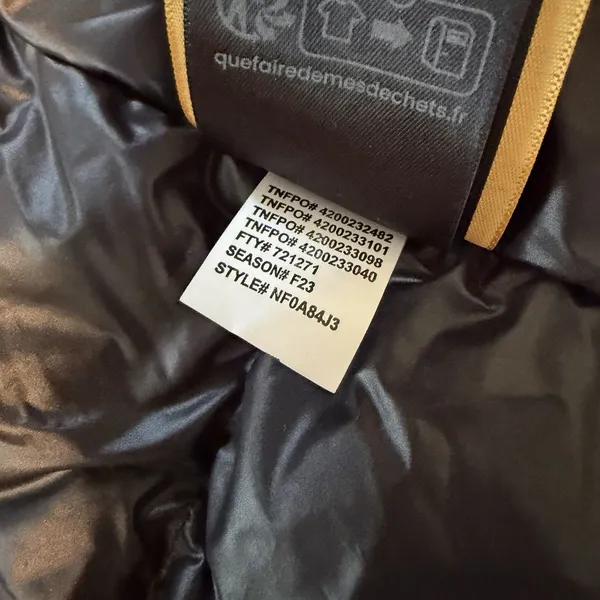 The North Face $350 Arctic Parka Coat Down 3X Fur Hood Winter Snow Cold Black - Image 11