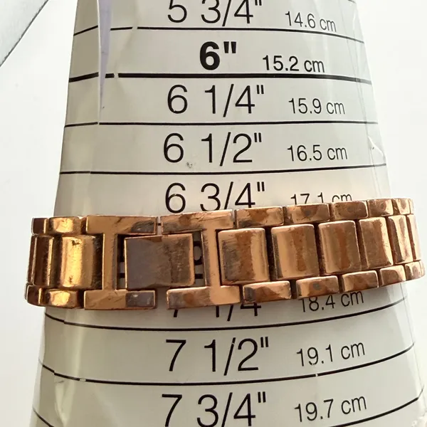 Elegant L&Co. Timepieces Women's Rose Gold Dress Watch, Working - Image 5
