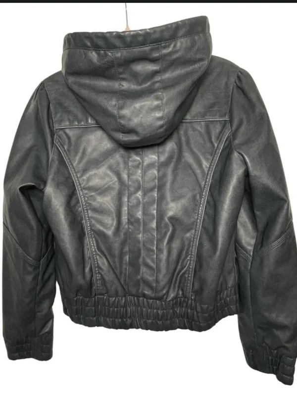 Y2K Vintage Jacket Size Large ~ Hooded with Pockets ~ Like New Condition - Image 8