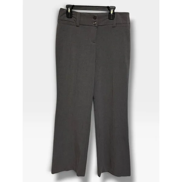 A. Byer Cambridge Gray Stretch Dress Pants Juniors Size 5 Straight Leg - Image 2