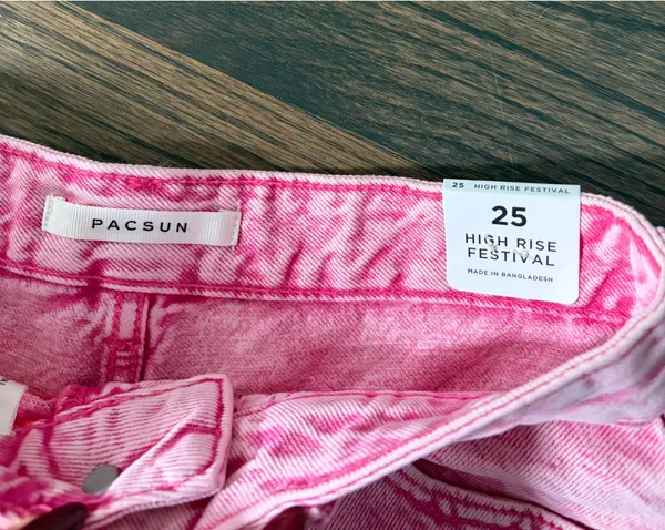 PacSun Pacing High rise pink shorts - Image 3