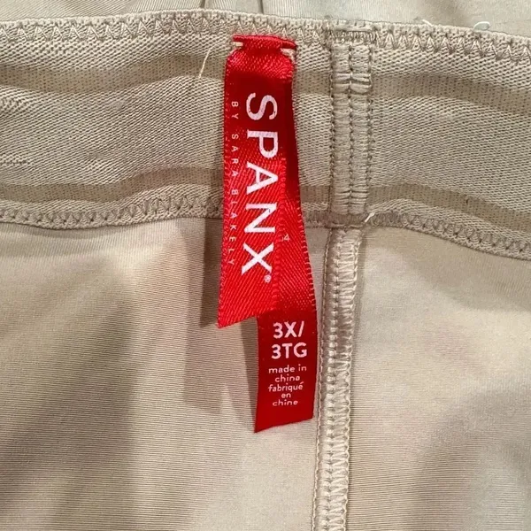 Spanx Sculpting High Waisted Tan Shapewear Bottoms Women’s 3XL - Image 2