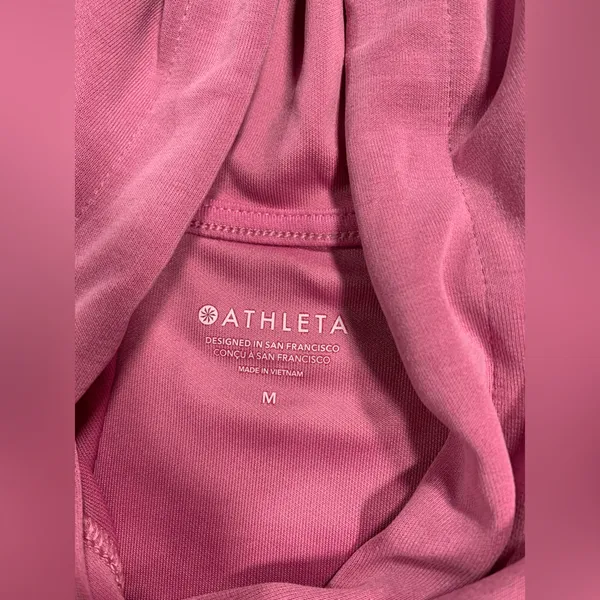 Athleta pink hoodie medium - Image 5