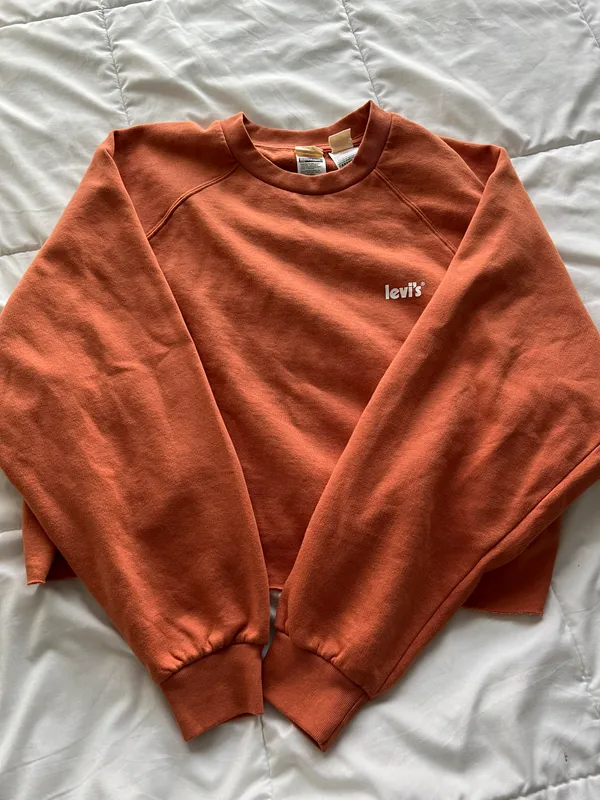 Orange Crewneck Sweatshirt - Image 5