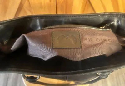 Antonio Melani Black Soft Leather shoulder Handbag /Purse. - Image 9