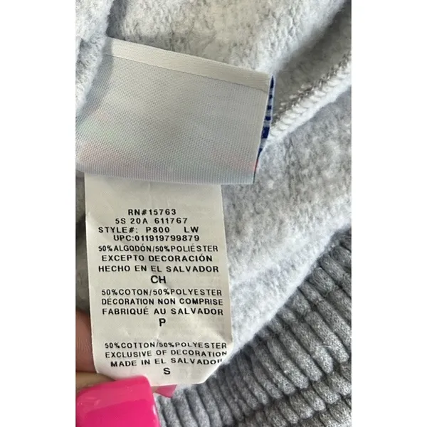 Champion Eco Authentic Women Small Gray Cheerleader Graphic Sweatpants‎ Small - Image 5