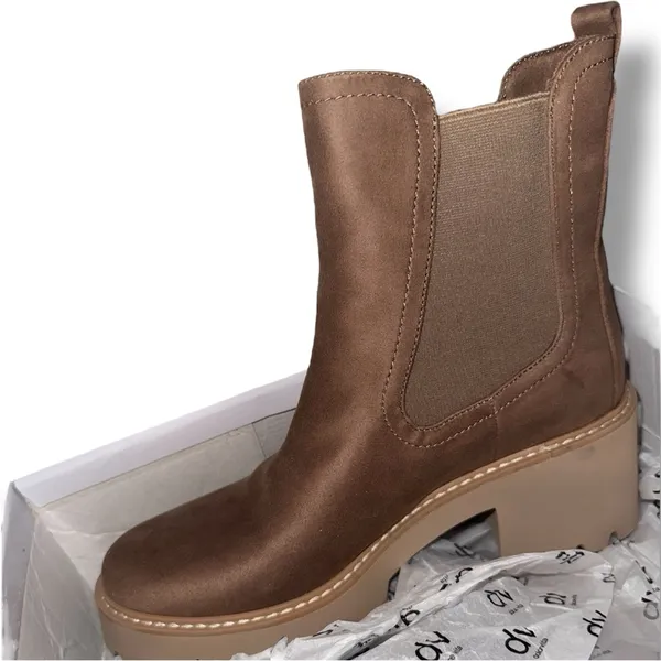 DV by Dolce Vita NWT - Tobias Taupe Chelsea Boots – Size 9.5 – New In Box - Image 12