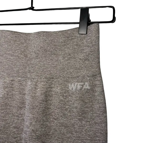 White Fox Active Taupe Marle Seamless High Waisted Leggings - Image 3