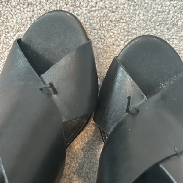Rebecca Minkoff black wedges - Image 9