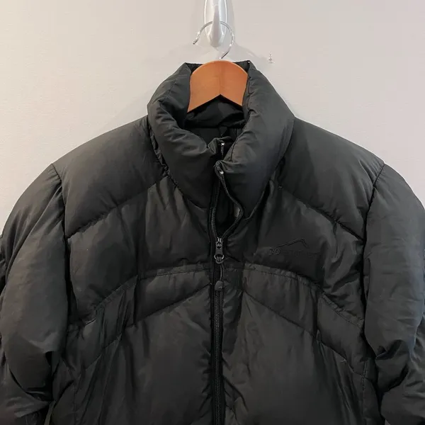 Polar Edge Down Puffer Jacket Size Medium Women's Black Feather Filled Coat - Image 2