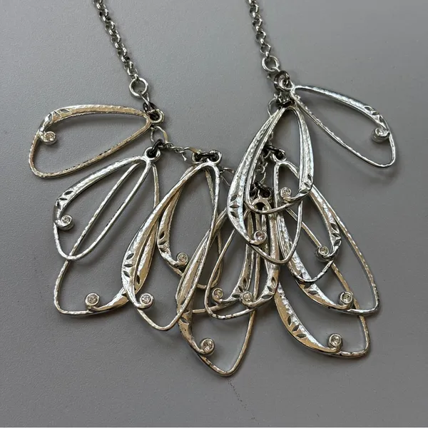 Brighton Second Nature Butterfly Wings Necklace‎ Earrings Set Swarovski Crystal - Image 3
