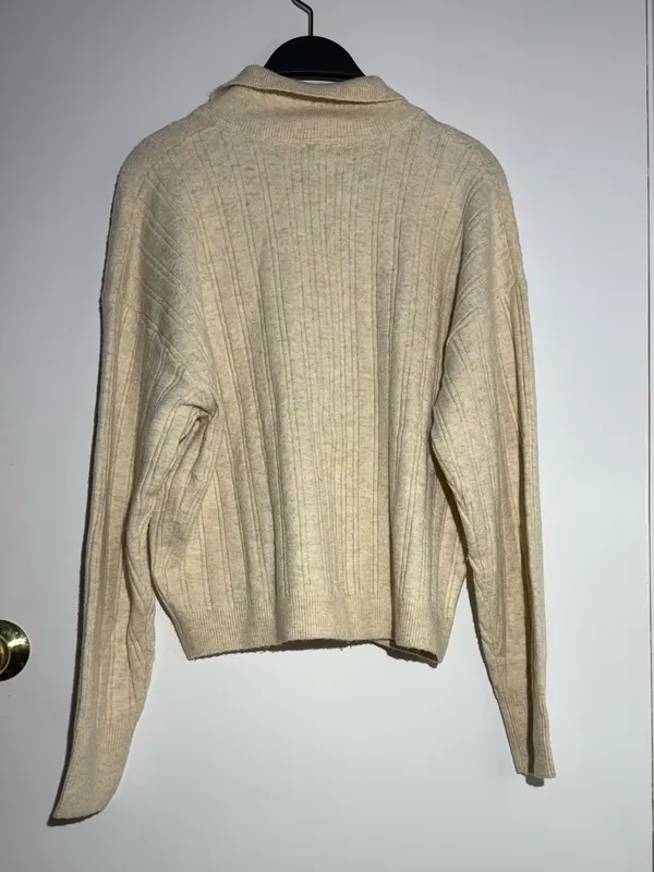 NWT Free People Beige Quincy Knit Mini Skirt Set - Image 11