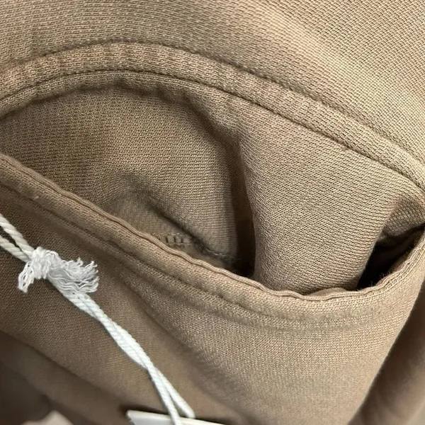 Good American Tan/Brown Cotton Sweatpants(Size 0/XS) - Image 5