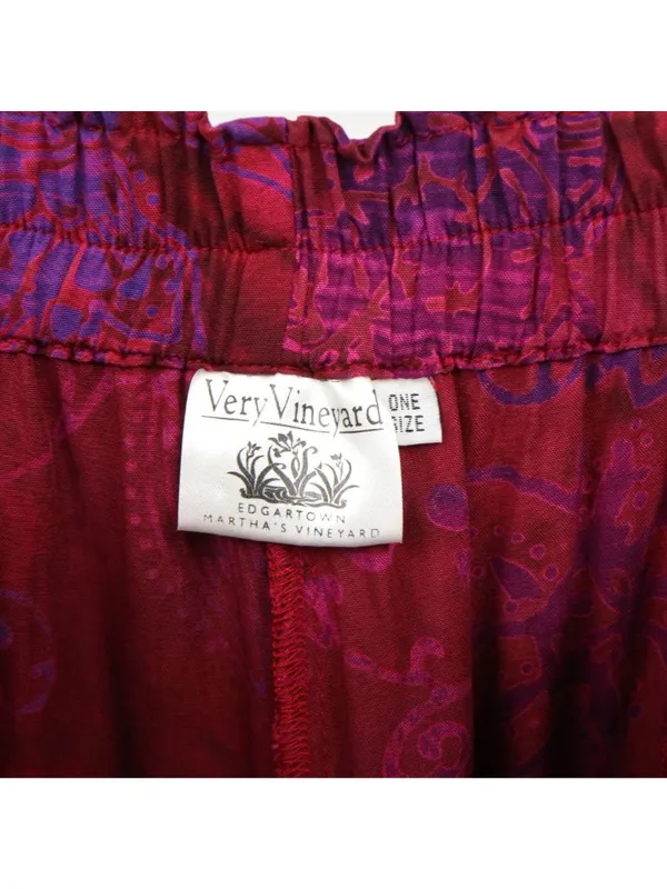 Very Vineyard Button Front Top and Pants Outfit Set L - Image 8