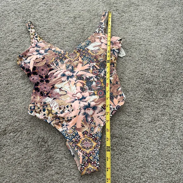 Micah Floral One-Piece Swimsuit with Extreme High Leg Wrap Thigh - Image 5