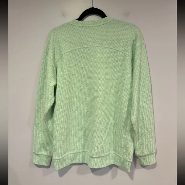 Teal green bubble material‎ Lululemon all yours sweatshirt - Image 4
