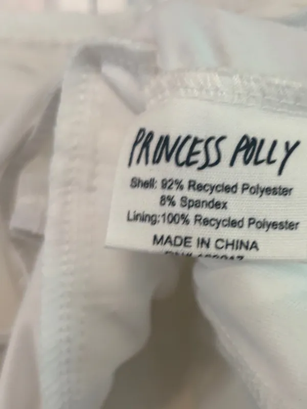 Princess Polly White‎ Mesh Bodysuit Size 4 - Image 10