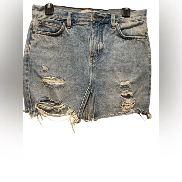 We The Free Distressed Denim Shorts size 26 - Image 2