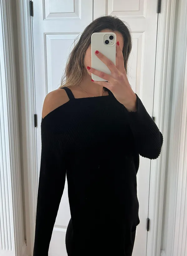 VICI Black  Sweater - Image 3